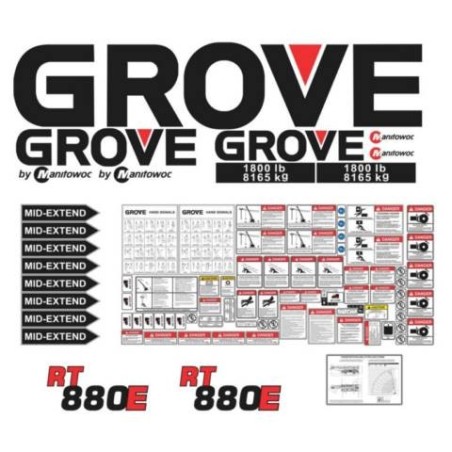 GROVE RT880E