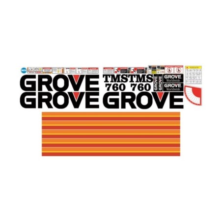 GROVE TMS760 CON FRANJAS VINIL
