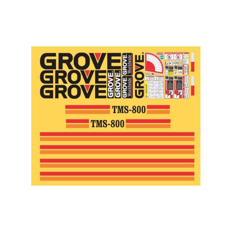GROVE TMS800 CON FRANJAS