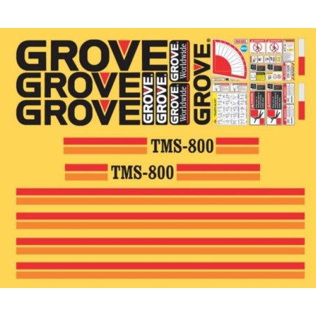 GROVE TMS800 CON FRANJAS