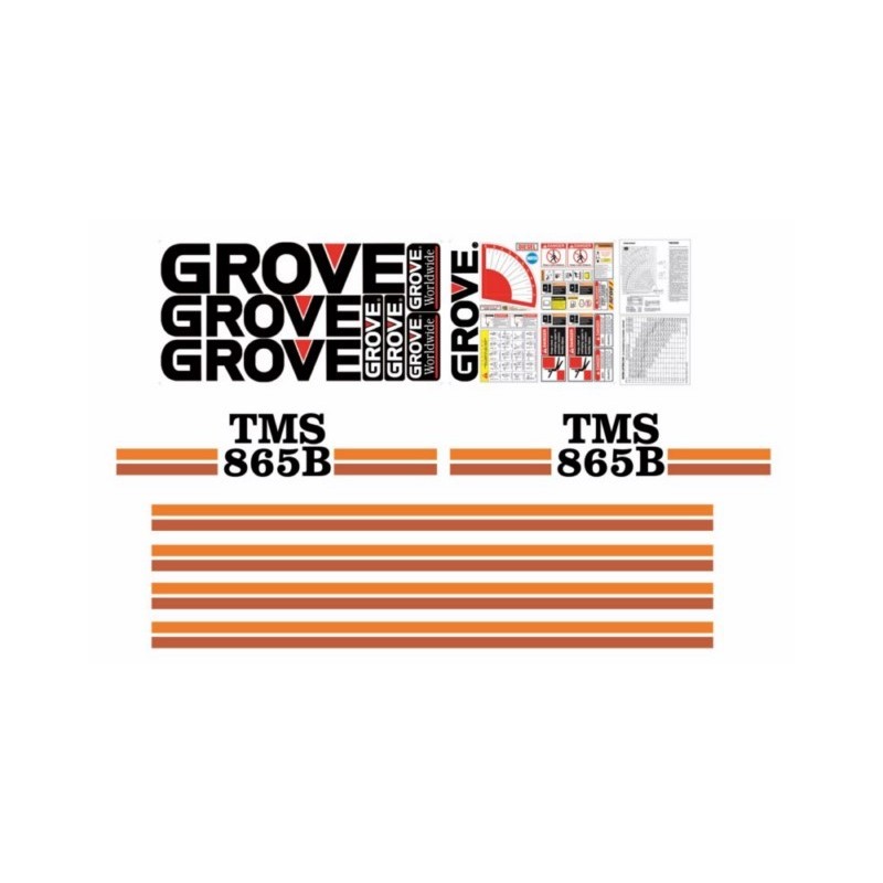GROVE TMS865 CON FRANJAS