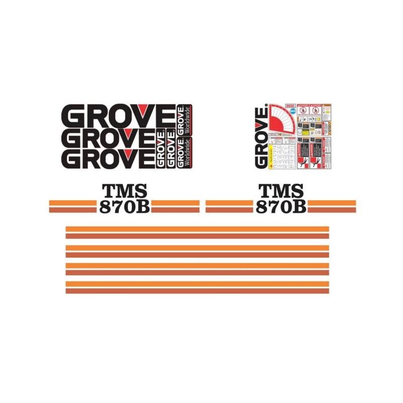 GROVE TMS870B CON FRANJAS