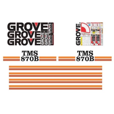 GROVE TMS870B CON FRANJAS