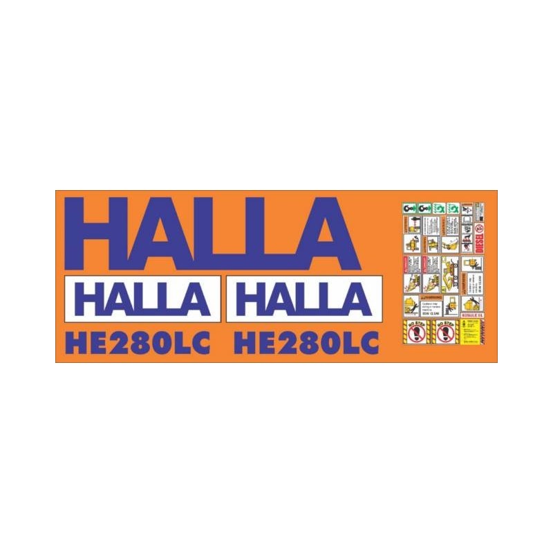 HALLA HE280LC SIN FRANJAS