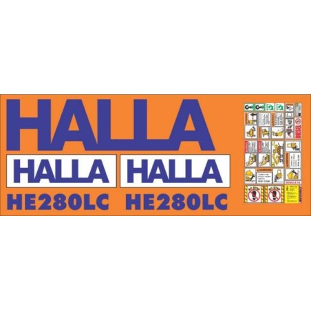 HALLA HE280LC SIN FRANJAS