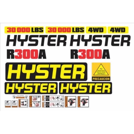 HYSTER R300A 30000 LBS