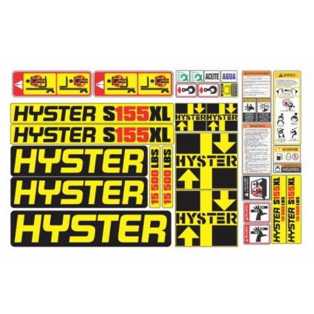 HYSTER S155XL 15500 LBS