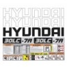 HYUNDAI 30LC-7A MONTACARGAS