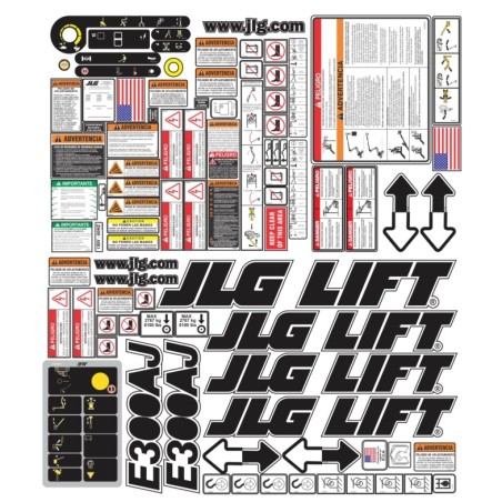 JLG E300AJ ESPANOL