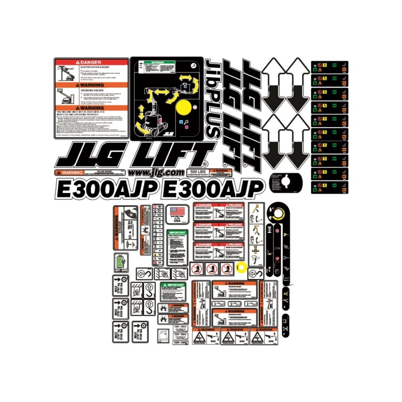 JLG E300AJP NEGRO