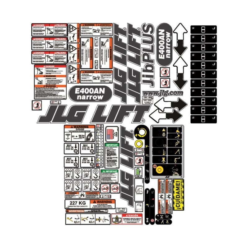 JLG E400AN NARROW-