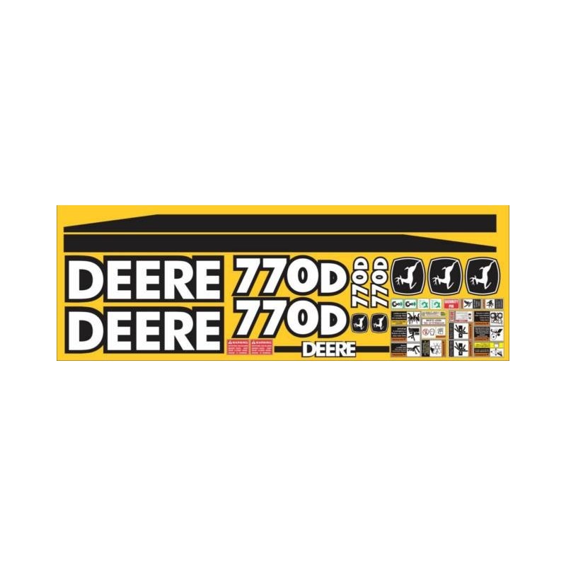 JOHN DEERE 770D