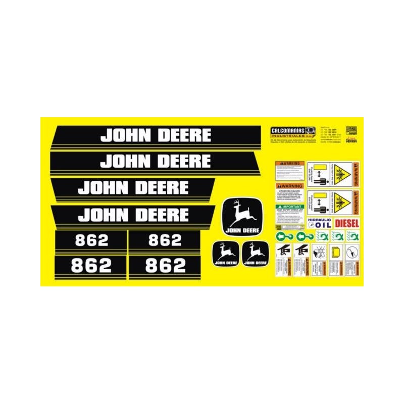 JOHN DEERE 862