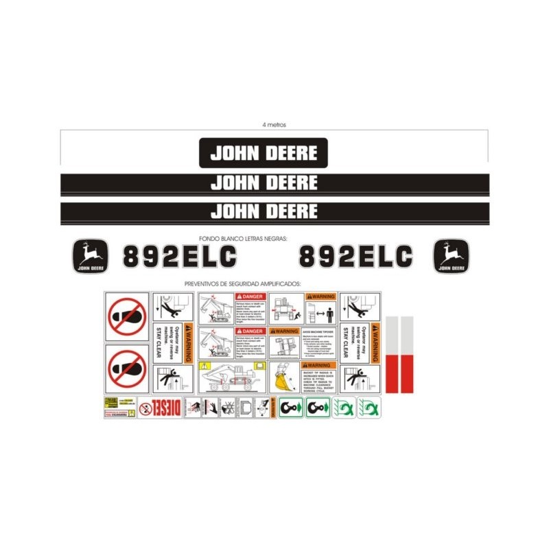 JOHN DEERE 892