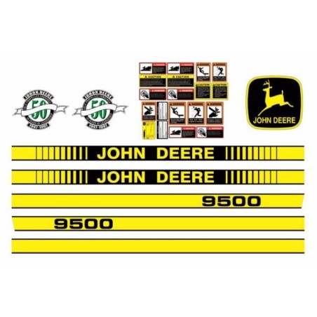 JOHN DEERE 9500 50 ANIVERSARIO TRILLADORA