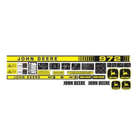 JOHN DEERE 972 ENSILADORA