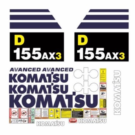 KOMATSU D155A3