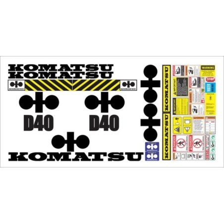 KOMATSU D40
