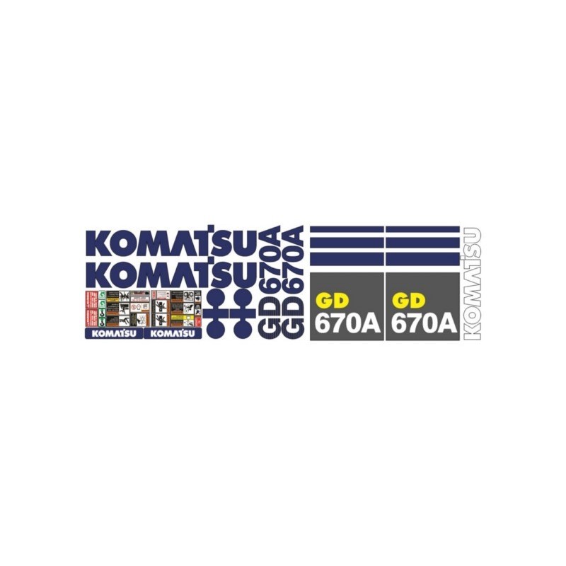 KOMATSU GD670A 2015