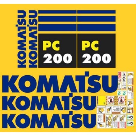 KOMATSU PC200-7 GALEO