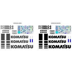 KOMATSU PC200LC-6