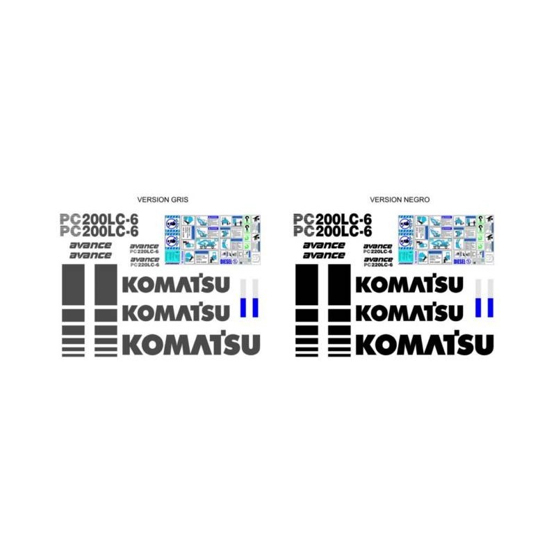 KOMATSU PC200LC-6