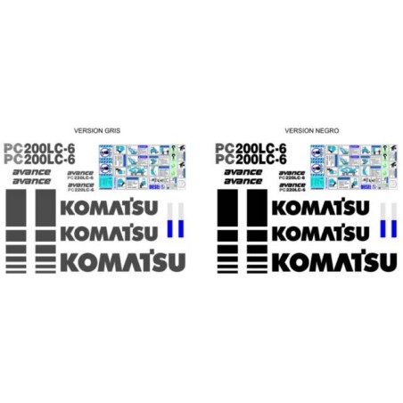 KOMATSU PC200LC-6