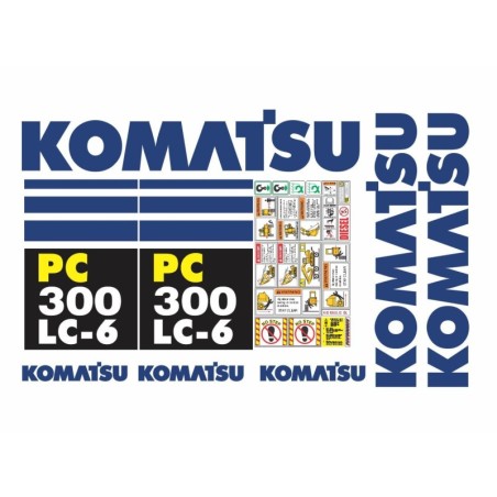 KOMATSU PC300LC-6