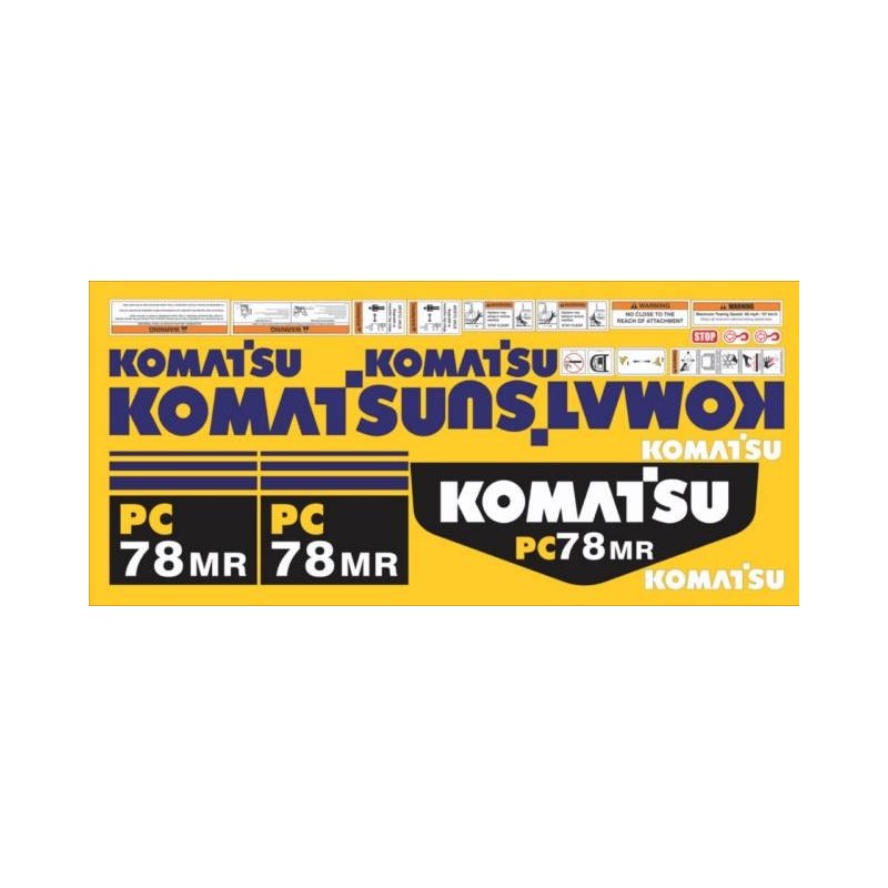 KOMATSU PC78MR-6