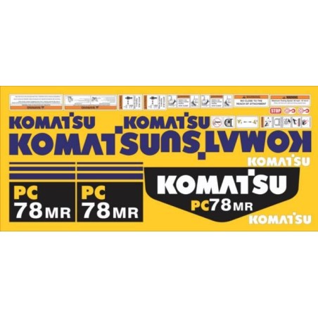 KOMATSU PC78MR-6