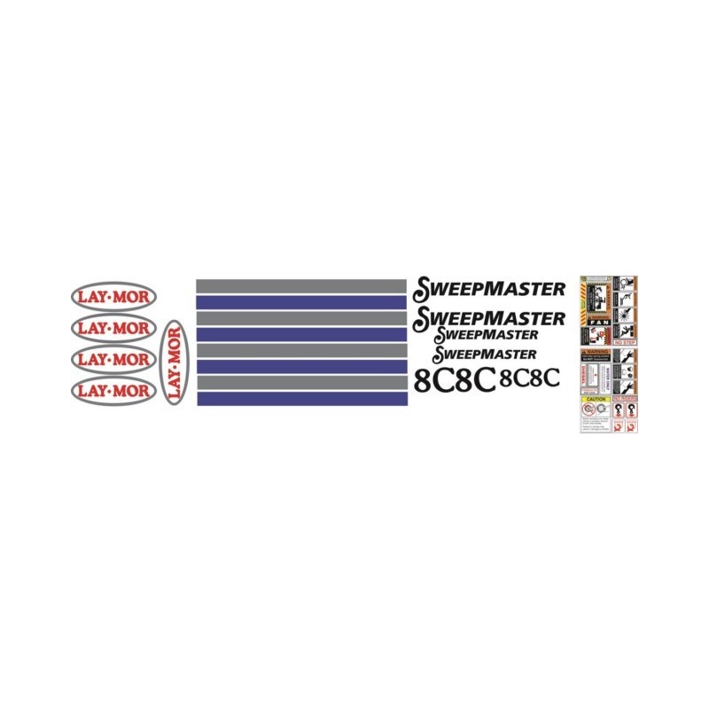 LAYMOR 8C SWEEPMASTER CON FRANJAS