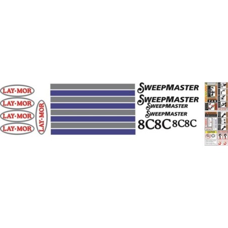 LAYMOR 8C SWEEPMASTER CON FRANJAS