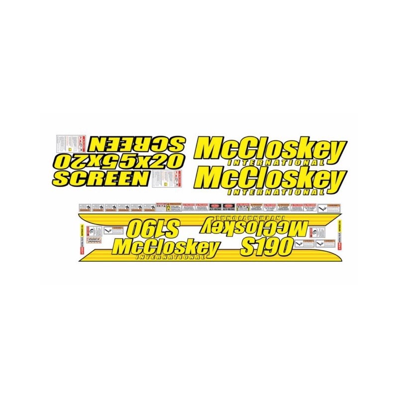 MCCLOSKEY 5X20