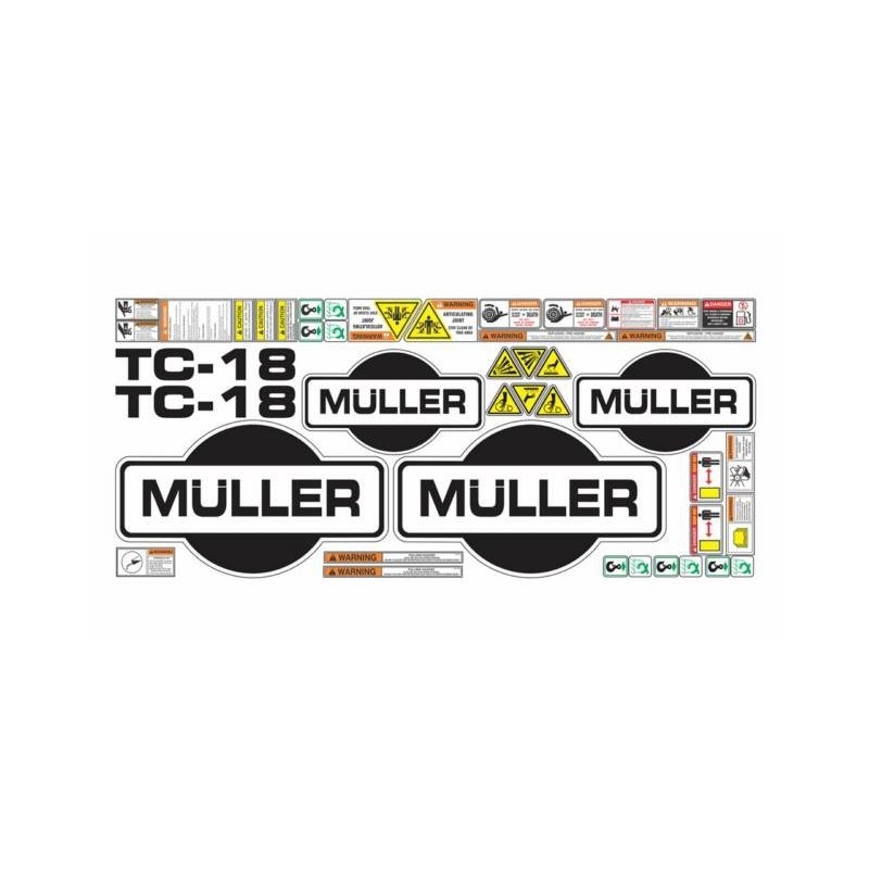 MULLER TC18 INGLES NEGRO