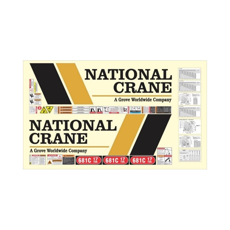 NATIONAL 681C 17 TON.