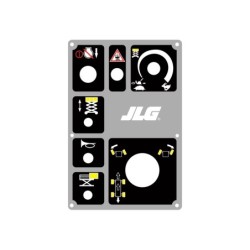 CALCOMANIA PARA TABLERO JLG 3369 BOX LID W-TILT&BD 3252234