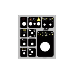CALCOMANIA PARA TABLERO JLG 33RTS CONTROLLED BOX LID 3252620
