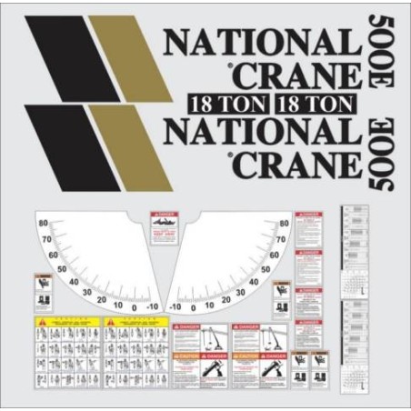 NATIONAL CRANE 500E 18 TON