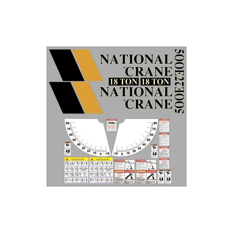 NATIONAL CRANE 500E2 18 TON