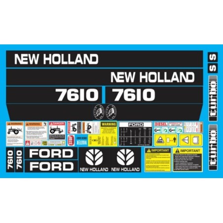NEW HOLLAND 7610S TRADICILONAL