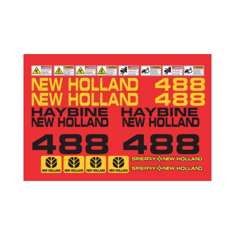 NEW HOLLAND HAYBINE 488 SPERRY ANTERIOR