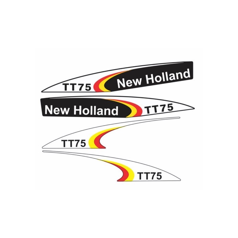 NEW HOLLAND TT75 DOS TIPOS DE FRANJAS