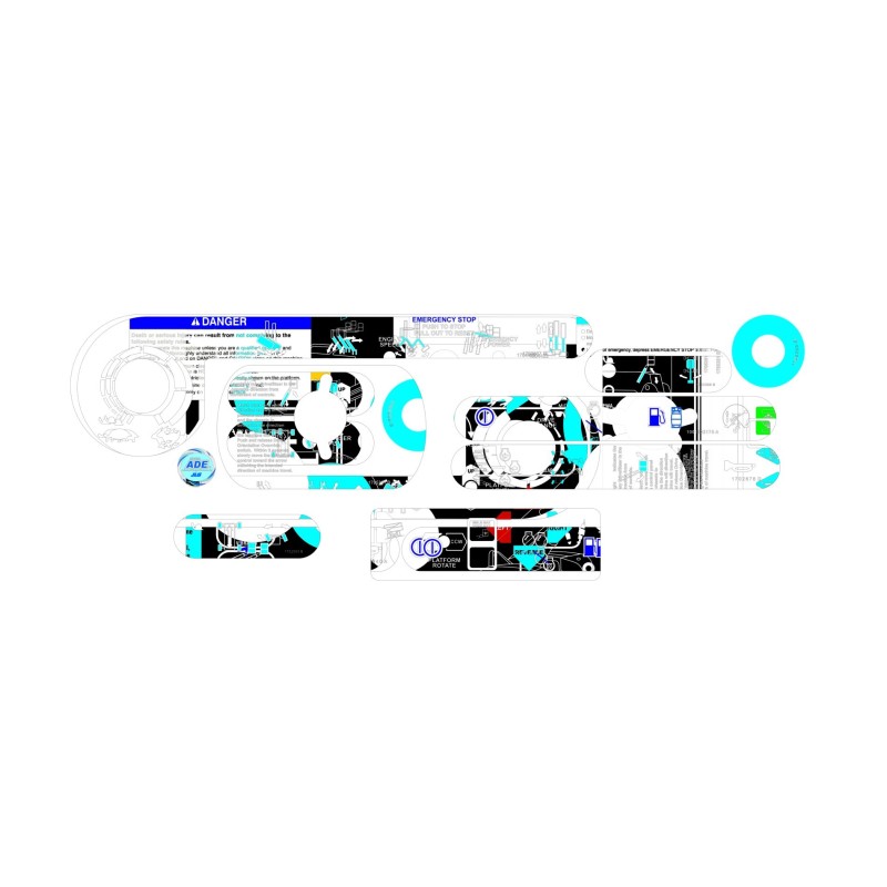 CALCOMANIA PARA TABLERO JLG 600AJ TABLERO CANASTILLA [DESKTOP RESOLUTION]