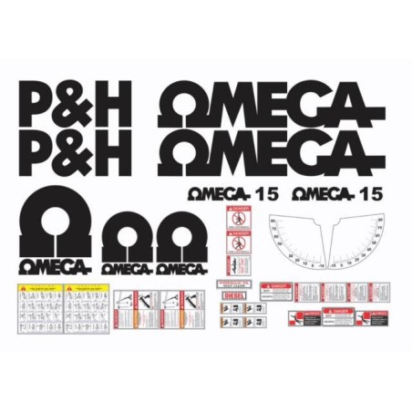 P&H OMEGA 15 AMARILLA