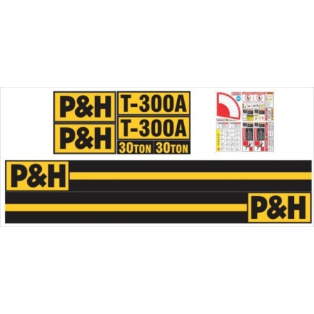 P&H T300A CON FRANJA