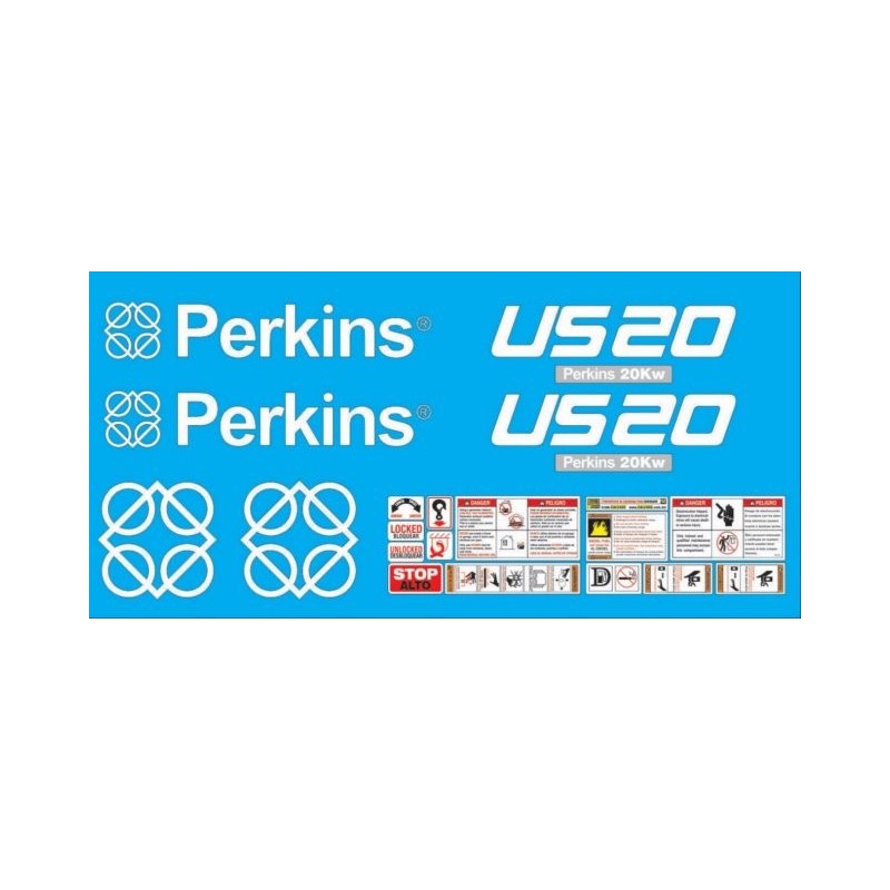 PERKINS 20KW GENERADOR