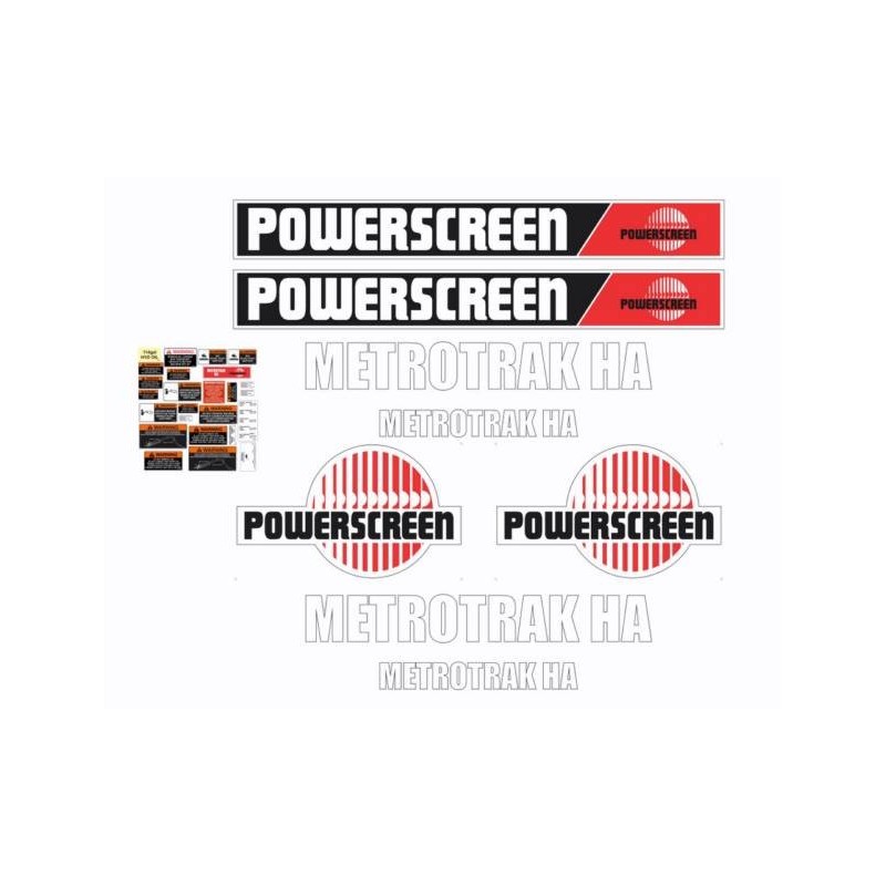 POWER SCREEN METROTRAK HA
