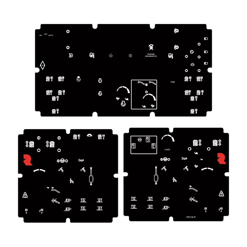 CALCOMANIA PARA TABLERO ROADTEC RX500