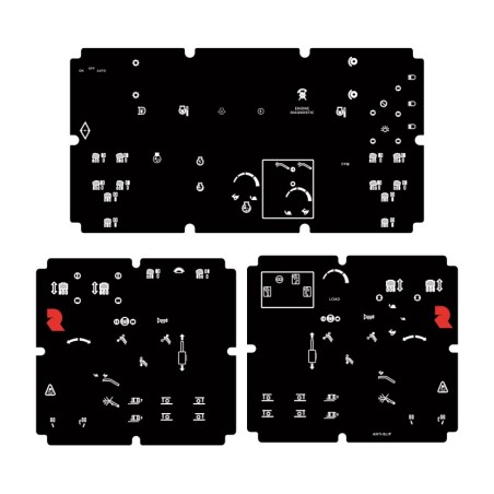 CALCOMANIA PARA TABLERO ROADTEC RX500