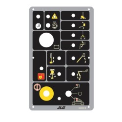 CALCOMANIAS PARA TABLERO DE CONTROLES JLG E400JPN TABLERO TERRESTRE
